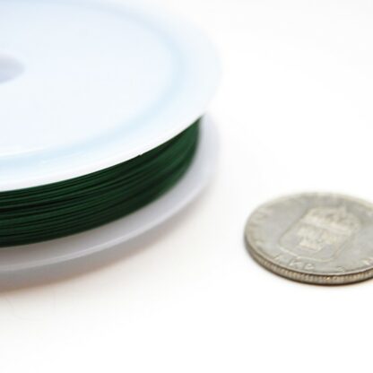 Wiretråd, 0.38 mm, Grön, 50 m - Bild 2