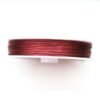 Wiretråd, 0.38 mm, Mörkrosa, 50 m