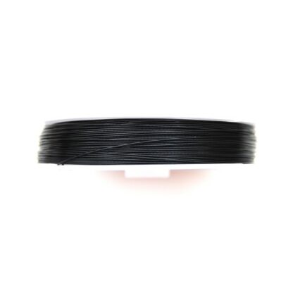 Wiretråd, 0.45 mm, Svart, 50 m